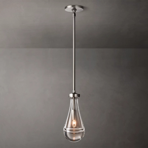 Lustre de plafond suspendu en verre pour extérieur, idéal pour <span class=keywords><strong>salle</strong></span> à <span class=keywords><strong>manger</strong></span>, salon, éclairage de luxe, décoration intérieure - Product Image 4