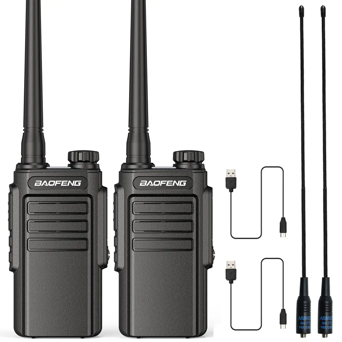 Baofeng WP31 Radio Tahan Air, Walkie Talkie UHF 400-470MHz, Radio Transiver Tipe-c Upgrade, Radio BF-888S Tambah Antena NA-771