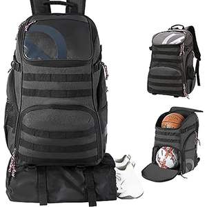 Muestra Gratuita de Bolsa de Baloncesto, Mochila Deportiva Impermeable para Hombre, Bolsa de Fútbol, Bolsa de Bádminton para Mujer con Compartimento Independiente para Zapatos - Product Image 4