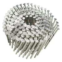 304 fil de clou de bobine d'acier inoxydable Type de tige lisse pistolet à clous pneumatique clous assemblés pour l'encadrement de palette en bois
