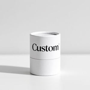 Tubo de Cartón Rígido de Alta Calidad para Empaque de Velas con Estampado en Caliente - Product Image 3