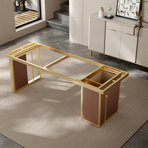 Stone Slab <b>Table</b> Legs Metal Base Frame For Desk <b>Office</b> Tea <b>Table</b> - Product Image 2