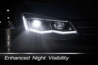 Pour Volkswagen POLO 2011-2018 modifiée avec des feux de jour à LED et des clignotants séquentiels