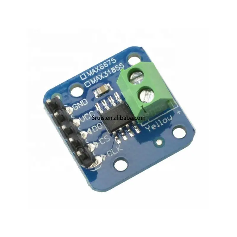 MAX6675/MAX31855 K Type Thermocouple Sensor Mode Breakout Board Temperature
