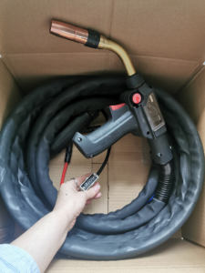 Soplete MIG para máquina de soldadura, linterna de empuje, 500A Fronius, <span class=keywords><strong>CO2</strong></span>, mig - Product Image 3