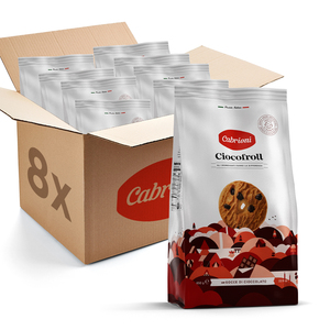 Wholesale Cabrioni Crispy Italian Artisanal <b>Sweet</b> Shortbread Biscuits Chocolate Chips Breakfast <b>Box</b> 8 X 650 Gr - Product Image 1