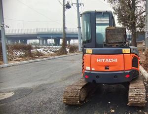 Pelle sur chenilles diesel HITACHI ZX50 de haute qualité de 5 tonnes utilisée en excellente condition de fonctionnement Engrenage moteur à noyau de vente à bas prix - Product Image 2