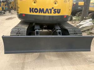 Vente en gros d'excavatrices sur chenilles Komatsu PC128us 12T 13T sans queue avec lame de bulldozer, origine Japon - Product Image 5