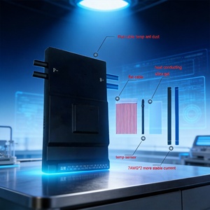 แผงวงจรแบตเตอรี่ลิเธียมไอออน BMS Smart Active Balance 4S-8S 200A 2A รุ่น JK-B2A24S20P สำหรับเก็บพลังงานแสงอาทิตย์ - Product Image 3