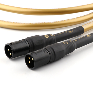 QINCROWN 2 paires de câbles audio-vidéo XLR à gaine PVC, conducteurs en cuivre nu, cordon d'alimentation noir, <span class=keywords><strong>rallonge</strong></span> mâle-femelle DIY - Product Image 5
