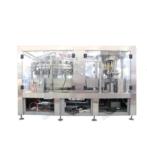 Full Automatic Production Line Aluminum Carbonated Beverage Can Filling