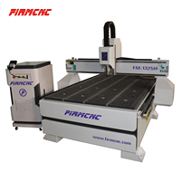 Routeur CNC FIRMCNC 1325 3 axes, machine de travail du bois robuste avec un seul brocheur pour une coupe haute efficacité