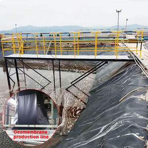 Geomembrana in HDPE ASTM GRI GM13 1.0mm 1.5mm 2.0mm, Telo in HDPE, Rivestimento in HDPE per Discariche, Biogas, Serbatoi d'Acqua, Dighe - Product Image 3