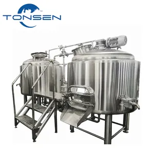 500l mash tun micro cervecería de cerveza equipo eléctrico sistema de elaboración