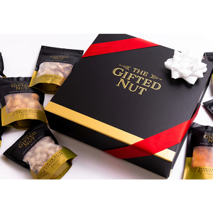 Boîte en carton pliante magnétique avec logo personnalisé noix et fruits secs bouteille pot pour noix de cajou dattes noix de pécan amandes cacahuète - Product Image 4