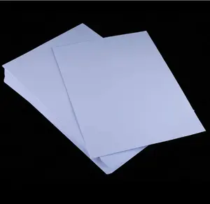 Carta fotografica lucida a doppio lato impermeabile a getto d'inchiostro in materiale PVC di alta qualità A3 260gsm 50 fogli