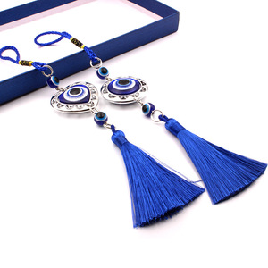 Pendentif Mural Nazar Turc Bleu Contre le Mauvais Œil, Amulette Décorative pour Voiture/Maison/Jardin/Porte-clés, Protection et Porte-bonheur - Product Image 4