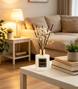 Diffuseur de parfum en bois de teck naturel à base de plantes, écologique, longue durée, parfum fruité frais, sans phtalates, sans parabènes - Product Image 5
