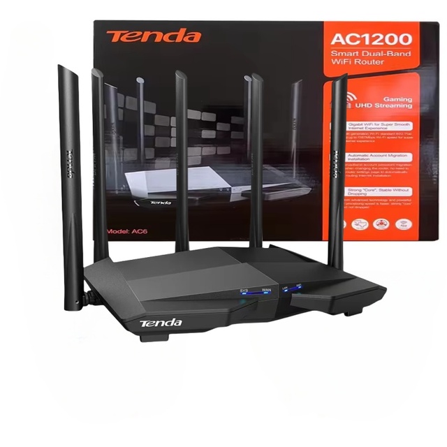 Tengda AC11 Large Household AC1200 Gigabit Dual-band Wireless Router Home Fiber WIFI Through the Wall Router