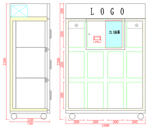 ผู้ผลิตตู้จำหน่ายสินค้าอัตโนมัติ Haloo รุ่น Automat Z Kwiatami ตู้จำหน่ายดอกไม้แบบควบคุมอุณหภูมิกลางแจ้ง ตู้จำหน่ายช่อดอกไม้แบบกำหนดเองได้ - Product Image 2
