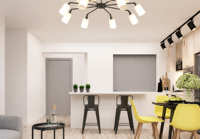 Ampoule LED à intensité variable 3 modes, culot E26D E27D, 5W 10W 16W 23W, 2700K-6500K, IRC 90, corps en aluminium et PC, pour lampe de chevet
