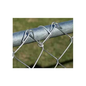 Kawat logam Mesh pagar pertanian rantai Link pagar keamanan