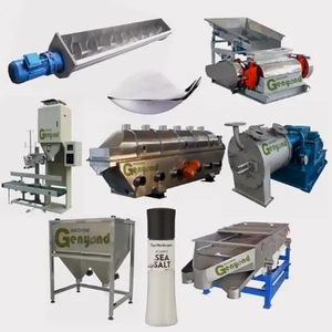 10 toneladas por hora línea de secado de lavado de trituración de sal - Product Image 1
