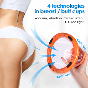 Máquina de Aumento de Glúteos com Ventosa XXL Massageador para Aumento de Seios e Lifting de Bumbum com Terapia a Vácuo - Product Image 3