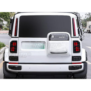 Para Chery iCAR V23: Marco de luz trasera exterior, cubierta de luces traseras, pieza de modificación, decoración de luces traseras, capós, kit de carrocería - Product Image 4