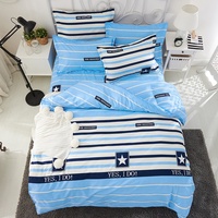 Ensemble de couette brossée quatre pièces, housse de couette trois pièces, personnalisable, vente en gros d'usine, cadeau végétal, échantillon gratuit, solution tout-en-un