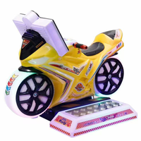 Simulador de Carreras Arcade para Niños, Venta al Por Mayor de Fábrica, Máquina de Columpio, con Idiomas Japonés/Inglés/Español, 1 Año de Garantía, Inalámbrico