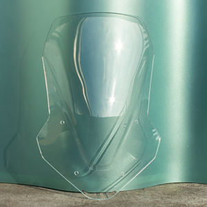 Pare-brise de moto en polycarbonate acrylique transparent TECO, épaisseur 3,0 mm, avec garantie d'un an pour Kove 800X Pro 2024-2025 - Product Image 1