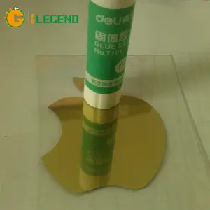 Impressão da tela do espelho do ouro da alta qualidade gdlegend para a decoração de vidro produtos industriais