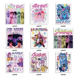 カスタムK-POPデモンハンターズ環境に優しいカラフルアクリルシューチャームゴシックカワイイアクセサリー、スニーカーシューズデコレーション用 - Product Image 3