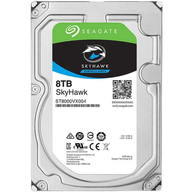 Seagate Skyhawk 8TB HDD - Ideal for Surveillance & Monitoring