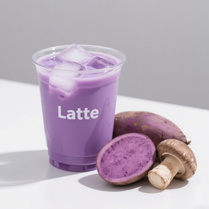 Qinshantang thực phẩm tự nhiên lớp số lượng lớn màu tím khoai lang bột 100% tinh khiết ube Latte hương vị Tím <span class=keywords><strong>Yam</strong></span> chiết xuất từ rễ bột - Product Image 1