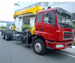 <span class=keywords><strong>Grue</strong></span> montée sur camion de marque supérieure GSQS250-5 de 11 tonnes |   Portée de 15 m et flèche à 5 sections pour un levage polyvalent - Product Image 5