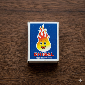 Premium Slim Vintage Safety <b>Matchboxes</b> Custom Printed Branded Stick Shape Multi-Purpose Export Quality Wooden Cardboard Material - Product Image 1
