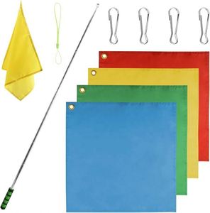 ธงนำเที่ยวโพลีเอสเตอร์พิมพ์ดิจิทัลจากผู้ผลิตจีน จัดส่งรวดเร็ว อุปกรณ์ฝึกอบรม ธงสำหรับขี่ม้า - Product Image 1