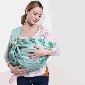 Porte-bébé d'été SeaMind en coton et fibre de bambou avec logo en relief, maille respirante, réglable, confortable pour bébé, couverture d'allaitement - Product Image 4