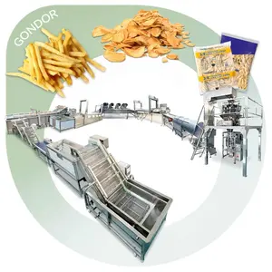 Tam otomatik türkiye fiyat dondurulmuş ürün hattı fransız Fry tatlı patates Patatos çip makinesi