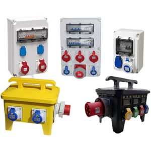 Waterproof Dustproof IP67 Corrosion Resistant PC/ABS Electrical <strong>Enclosure</strong> Switch Box Industrial <strong>Plug</strong> Wall <strong>Socket</strong> - Product Image 3