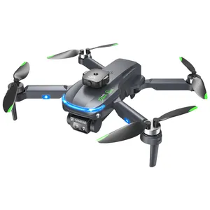 4K profesyonel çift kamera ile S118 Drone 5G WIFI 360 engel kaçınma FPV fırçasız Motor RC dört pervaneli helikopter Mini Drone