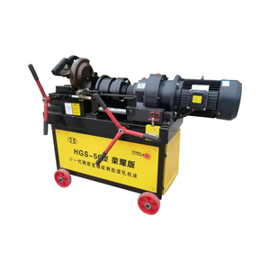 Bán buôn 14-40 mét Điện bánh răng kim loại vít <span class=keywords><strong>Lathe</strong></span> thép cây chủ đề cán hobbing máy với Core thành phần động cơ - Product Image 2