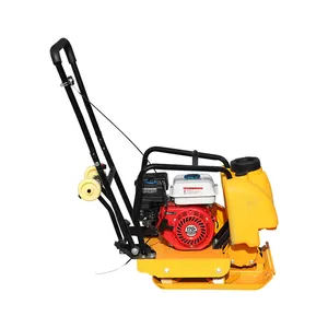 C90 5.5 HP Honda Engine Forward Plate Compactor Walk Behind Vibratory Soil Plate Compactor