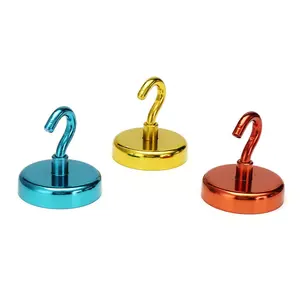 Decorative magnet hook super strong magnetic hooks neodymium magnet