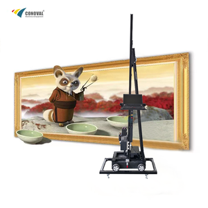 Machine d'impression jet d'encre portable pour fresques murales <span class=keywords><strong>3D</strong></span> avec <span class=keywords><strong>imprimante</strong></span> murale connectée à un ordinateur - Product Image 1