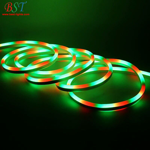 Tira de Luces LED RGB de 120 LED, 24 V, Inteligente, Flexible, Mágica, Direccionable, con Circuito Integrado TM1914, Neón IP675050 Dream, Tira de Luces de Silicona - Product Image 1