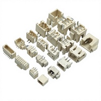Conectores Horizontales SMT/SMD de 2-6 Pines con Paso de 2.54mm, Latón, IP20, ROHS, Resistentes a Altas Temperaturas, Carcasa LCP, 125V, PCB