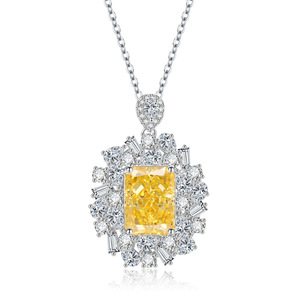 Pendentifs géométriques en cuivre 10*14mm avec zircon cubique pour la fabrication de colliers DIY, accessoires de bijoux pour femmes - Vente chaude - Product Image 5